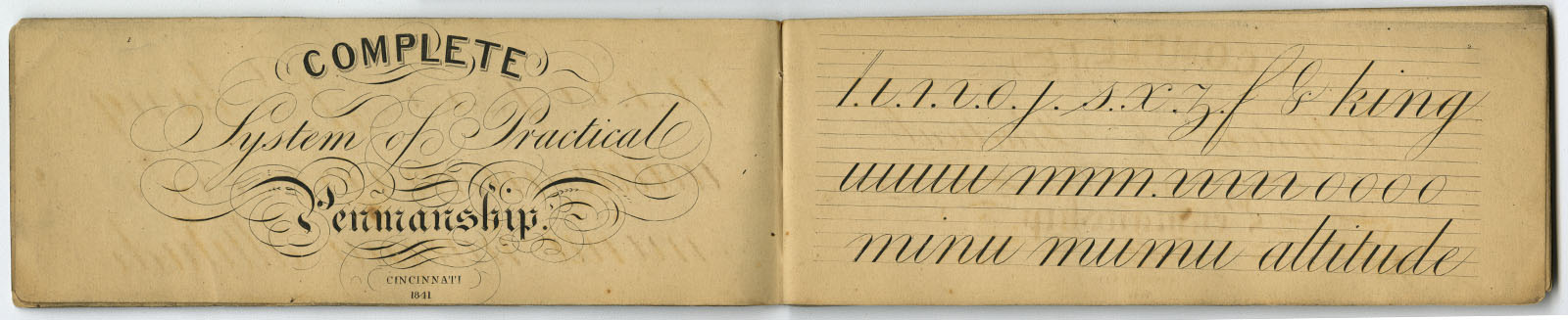 Complete System of Practical Penmanship (Cincinnati, 1841).