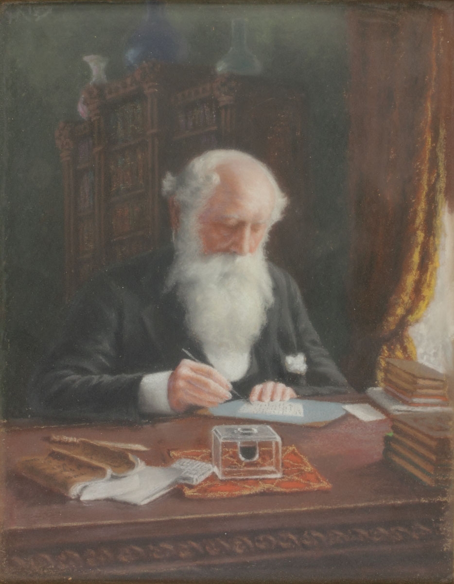 William Wood (late 19th century). Pastel.