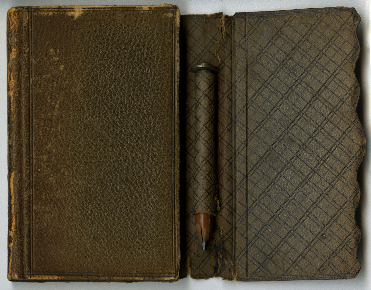 Pocket Diary for 1862 (New York, 1861). Gift of the Heirs of Helen Beitler.