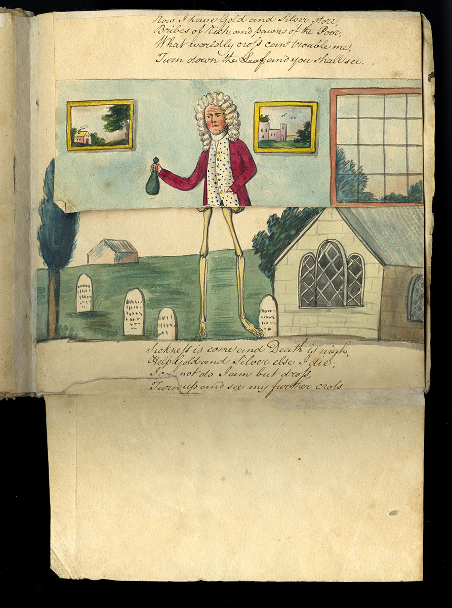 Benjamin Sands, Metamorphosis, or, A Transformation of Pictures (United States?, 1802). Manuscript copy by “A.A. Sept. 25th, 1802.”