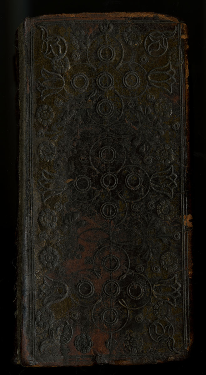 The Holy Bible (London, 1702). Despite the unusually narrow format of this “Pocket Bible,” each page has two columns of miniscule text.